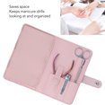 thumbnail image 3 of Sac de Rangement pour Tête de Vernis à Ongles Sac de Rangement pour Tête de Polissage à Ongles Pochette de Rangement pour Perceuse à Ongles Support de Perceuse à Ongles Sac de Rangement pour Perceuse à Ongles Multifonction Portable en Cuir PU, 3 of 7