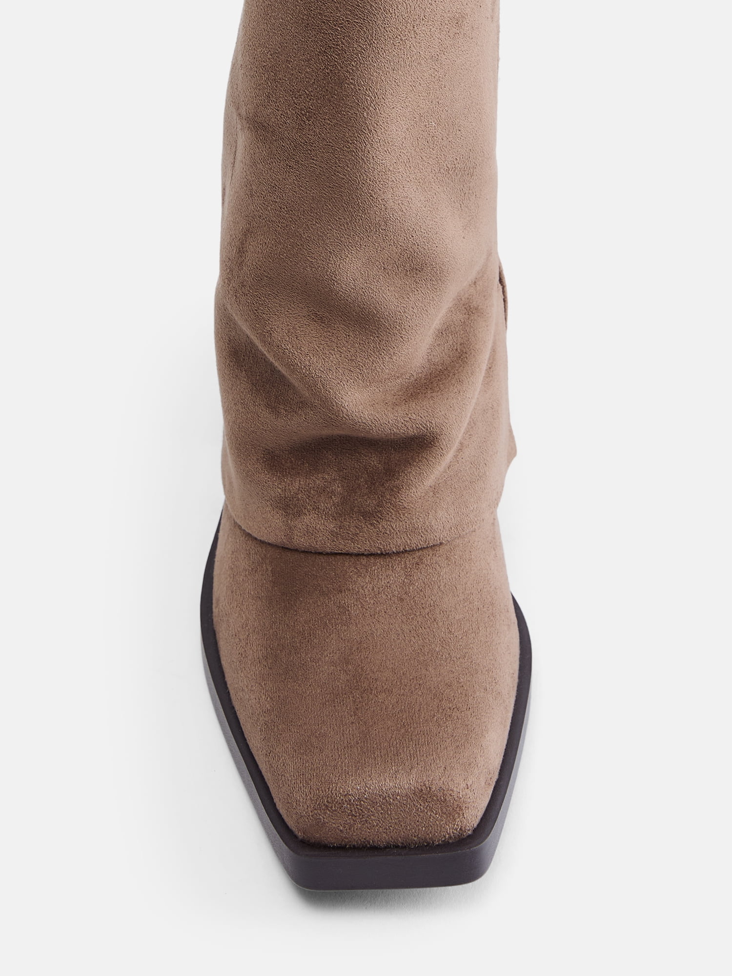 No Boundaries Women's Western Slouch Boots