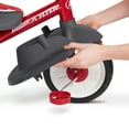 thumbnail image 4 of Radio Flyer Front Wheel Footrest Accessory for Stroll 'N Trikes, Gray, 4 of 4