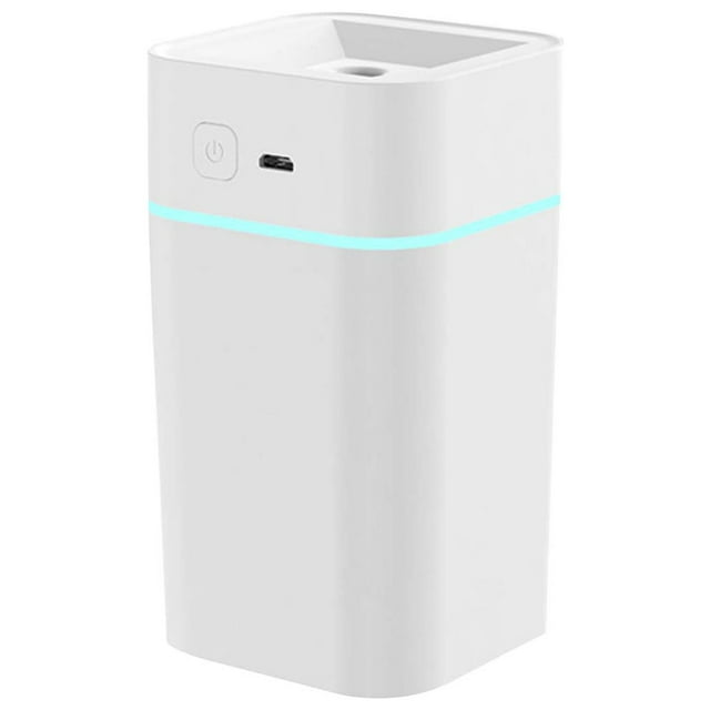 Portable Humidifier for Bedroom & Desk | Personal Aromatherapy Diffuser with Night Light | USB-Powered Mini Cool Mist Humidifier for Home, Office, or Car | 4-Hour Auto Shut-Off, Ultra-Quiet Operation