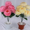 thumbnail image 4 of Artificial flower sacrifice chrysanthemum bud chrysanthemum artificial flower, 4 of 4