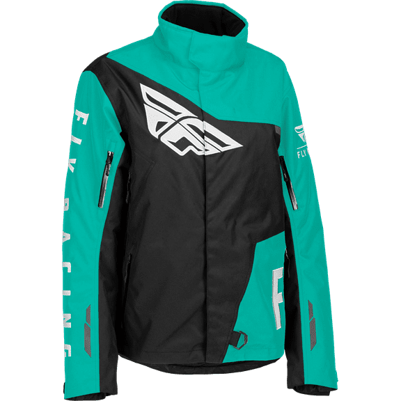 Fly Racing SNX Pro Womens Jacket (Large, Black/Mint)