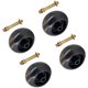 thumbnail image 3 of Paquete de 4 ruedas para 103-3168 103-7263 103-4051 5391026-43 022-5234-98 con pernos y contratuercas, 3 of 9