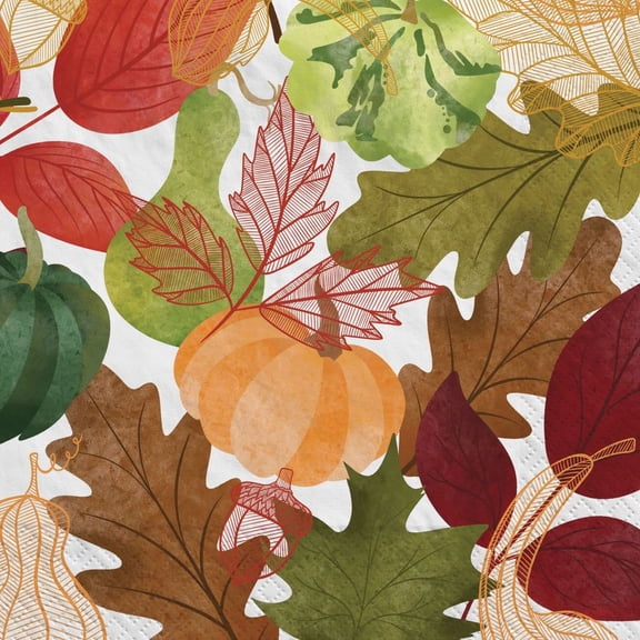 Changing Seasons Paper Paper Dinner Napkins 40 Per Pack