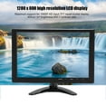 thumbnail image 3 of Moniteur HD 10.1 Po, Résolution 1280x800 Rétroéclairage WLED avec Entrées VGA AV BNC pour Audio CCTV Voiture, 3 of 7