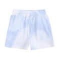 thumbnail image 5 of Penkiiy Toddler Boys Girls Set Summer Tie-dye Short Sleeve Shorts Casual Homewear Suit Tank Top Sets for Boys 7-8 Years White On Clearance, 5 of 9