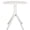 White, variant on Safavieh Core Outdoor Aluminum/Plastic Wicker Round Bistro Table, Black