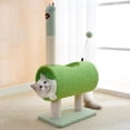 thumbnail image 4 of Rascadores para gatos Yuyangstore Soporte para gatos Altura 71 cm Verde, 4 of 7