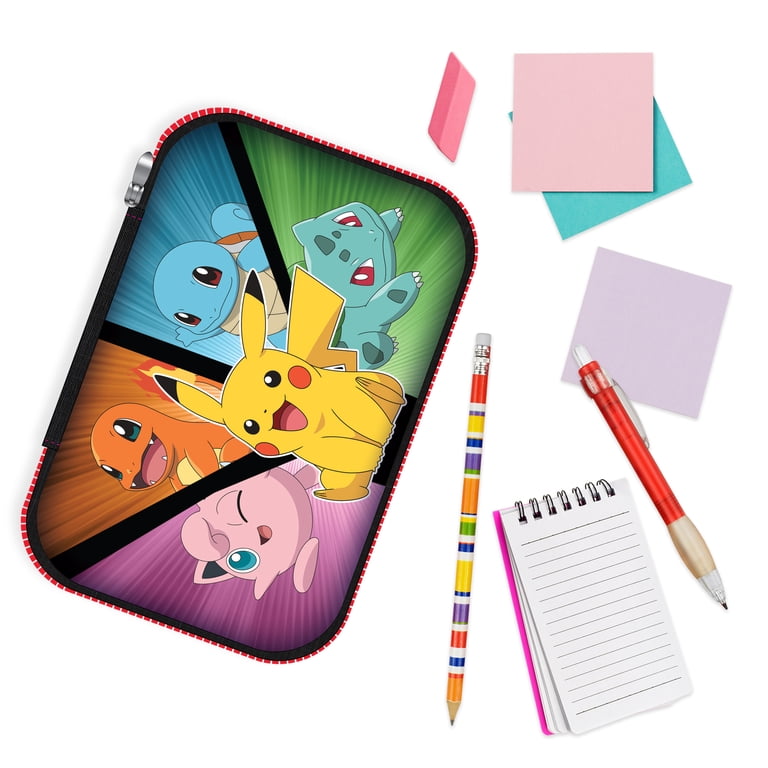 Pokmon Multi-Color Zipper Pencil Hard Case, 8.75" x 5.25", Elementary School Supplies - Walmart.com Pokmon Multi-Color Zipper Pencil Hard Case, 8.75" x 5.25", Elementary School Supplies - Walmart.com