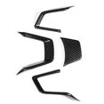 thumbnail image 3 of Embellecedor de volante LHCER 4 unids/set ABS Grano de fibra de carbono Apto para Subaru Forester SK 2019, 3 of 8