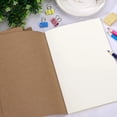 thumbnail image 2 of Cuadernos tamaño A5, paquete de 5 cuadernos de notas en blanco para viajeros, estudiantes, oficina, 2 of 4