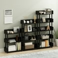 thumbnail image 6 of Furinno Turn-N-Tube 3-Tier Toolless Freestanding Multipurposes Display Rack, Espresso, 6 of 6