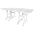 thumbnail image 5 of Paradise 7-Piece Rectangle Table Modern Adirondack Chair Dining Set, 5 of 9