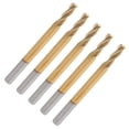 thumbnail image 3 of 3 Flute Mill Cutter Flat Bottom Tungsten Steel Industrial Supplies 3.175 x 2.5 x 8 x 40, 3 of 5