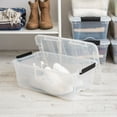 thumbnail image 7 of IRIS 12.95 Qt. Plastic Storage Bin with Lid, Stackable Storage Containers, Tote, 7 of 7