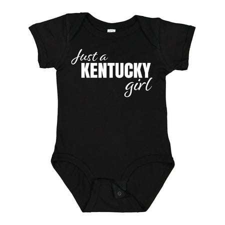 

Inktastic Just a Kentucky Girl Born and Raised Gift Baby Girl Bodysuit
