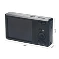 thumbnail image 4 of 2Pcs Digital Camera, Kadlawus Digital Camera, 4K 56MP Compact Camera for Photography and Video, 20X Digital Zoom, 2.7 Inch Screen, Point and Shoot Camera for Beginners, Teens andkids, Vlogging, 4 of 9