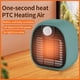thumbnail image 3 of Calentadores espaciales para uso en interiores, calentador portátil con calentador eléctrico, calor de seguridad rápido, control remoto, calentador pequeño mejorado para oficina y hogar, 3 of 5