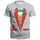 thumbnail image 1 of Playeras Hombre Algodon Camisetas Unisex Para Niños Y Niñas, Básicas, De Manga Corta, De Color Liso, Con Bolsillo Y Cuello Redondo, 1 of 2