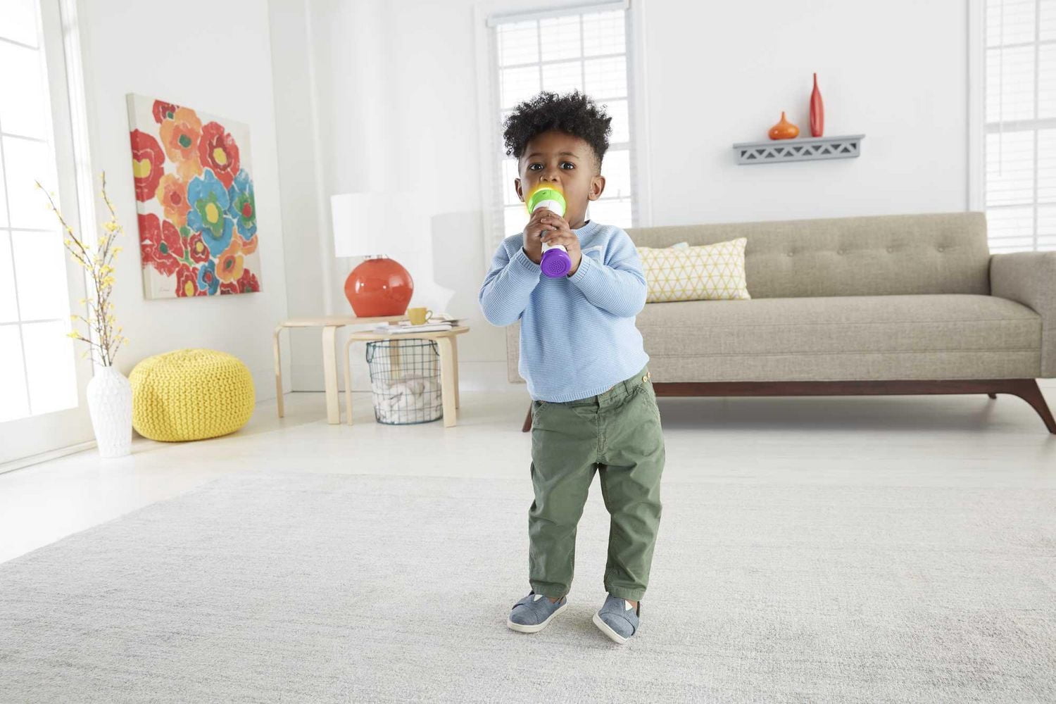 Fisher-Price Laugh & Learn Rock & Record Microphone - English Edition