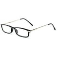 thumbnail image 2 of 3 Pack Newbee Fashion- "Marlene" Light Weight Small Stylish Rectangle Fashion Women Reading Glasses with Spring Hinge with Lanyard +2.00, 2 of 4