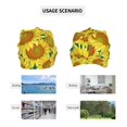 thumbnail image 7 of Logiee Floral Sunflowers Print Unisex Knit Beanie for Men Women Winter Hat,Beanies Skull Caps, 7 of 7