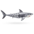 thumbnail image 3 of Robo Alive Great White Shark Series 1 by Zuru, Battery-Powered Robotic Light Up Shark Toy, Summer Pool Toy, Bath Toy, 3 of 8