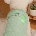 thumbnail image 2 of CSChome Pet Cotton Clothes with Traction Rope Cozy Korean Style Pet Clothes Traction Rope Button Closing Comfortable Pet Clothes, 2 of 6