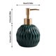 thumbnail image 2 of Desinfectante de manos de cerámica botella Nordic baño botella de loción botella de gel de ducha champú botella de prensa decoración del baño, 2 of 8
