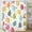 Colorful, variant on Easter Shower Curtain, Spring Colorful Eggs Shower Curtain Set for Bathroom, Happy Easter Fabric Shower Curtain Restroom Bathtub Decor Accessories with Hooks 72X 72 inch