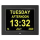 thumbnail image 1 of Marco de fotos digital inteligente de 8 pulgadas reloj digital de fuente de 4 colores ISP reloj LCD de vista completa para ancianos MFZFUKR BST3005208-2, 1 of 6