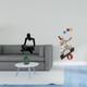 thumbnail image 2 of Figura Decorativa Abstracta De Payaso Pensador, Ideal Para Decorar La Sala De Estar, La Mesa, El Comedor O Como Centro De Mesa O Vitrina., 2 of 6