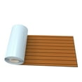 thumbnail image 4 of JNXYL Boat Carpet, EVA Foam Decking Sheet, Faux Teak Marine Mat, Non-Slip Self-Adhesive Boat Flooring Light Grey(94“x47”), 4 of 7
