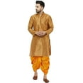 thumbnail image 3 of Mens Bollywood Style Indian Handmade Silk Blend Ethnic Party Wear Dhoti Kurta, 3 of 3