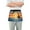 Boat and Sunset, variant on Boat and Aurora Server Apron with 3 Pockets Waterproof Waitress Waist Short Apron for Man Woman 12 Inches