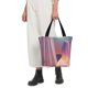 thumbnail image 5 of Fotbe Dreamy Moonlit Window Bolsa de Playa con Estampado, Bolsa de Hombro, Bolsa de Mano Espaciosa, Bolsa de Viaje Ligera, Bolsa de Compras Versátil, 5 of 6