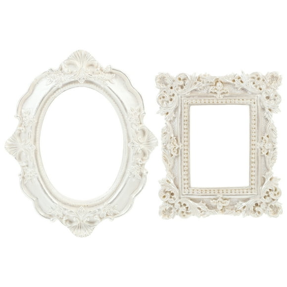 KAKOWELY 2PCS Photo Prop Frame Professional Picture Frame Creative Picture Frame,4.72"X3.74"X0.2"