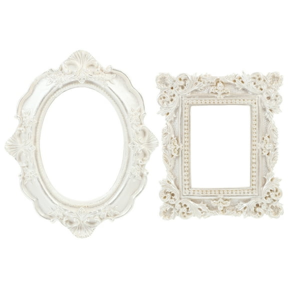BRIGHTFUFU 2PCS Photo Prop Frame Professional Picture Frame Picture Frame