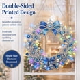 thumbnail image 7 of Wreath Christmas Pearl Diamond Painting Pendant Kits with LED String Lights,DIY Acrylic Christmas Diamond Art Hanging Kit for Adults,Christmas Ornaments for Home Party Wall Decor and Gift, 7 of 7