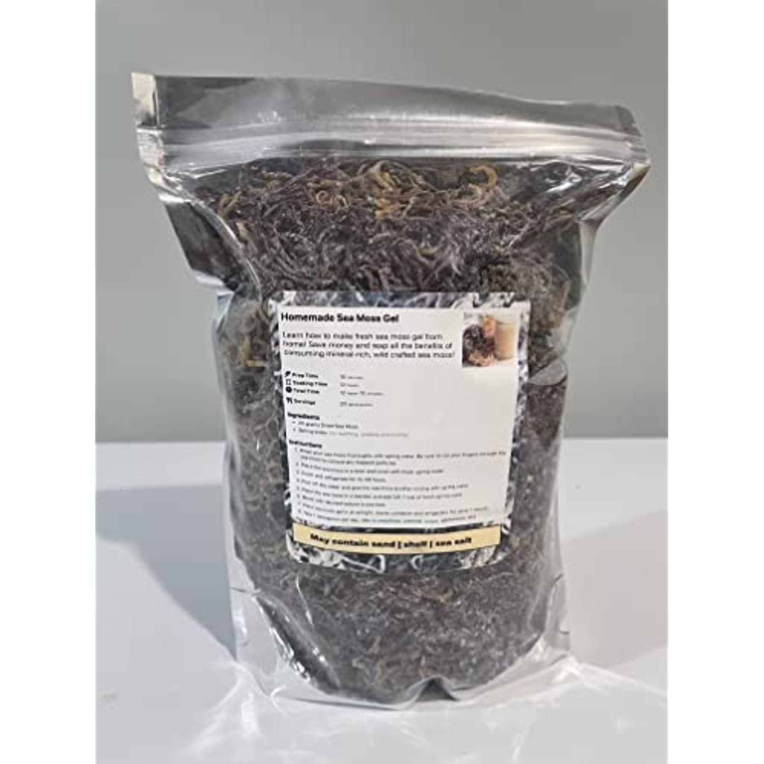 Pure Natural Sea Moss 125g (4oz) Dried Fresh Whole No Chemicals - * Dr.  Sebi *