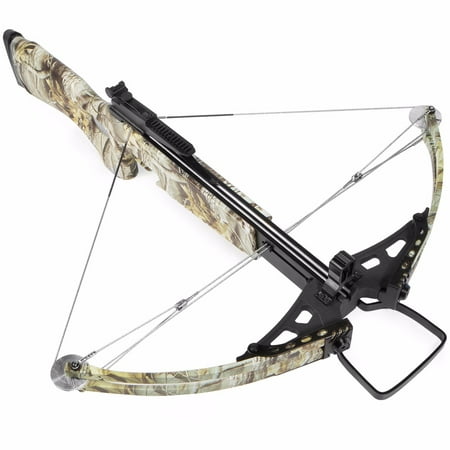 XtremepowerUS Crossbow 180 Lbs 300 fps Hunting Equipment w/ Carry Bag,