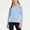 Sky Blue, variant on Eltusu Girls Sun Protection Tops, Crew Neck Quick Dry UPF50 Casual Long Sleeve Rash Guard Sky Blue Size 14-16 T