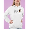 thumbnail image 2 of Be Someone's Sunshine Butterfly Hoodie Women -Image by Shutterstock, Female 4X-Large, 2 of 4