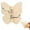 Beige, variant on 270° Rotatable Butterfly Adhesive Hooks, No-Drill 3-Prong Heavy Duty Wall Corner Hangers for Bathroom Kitchen Entryway