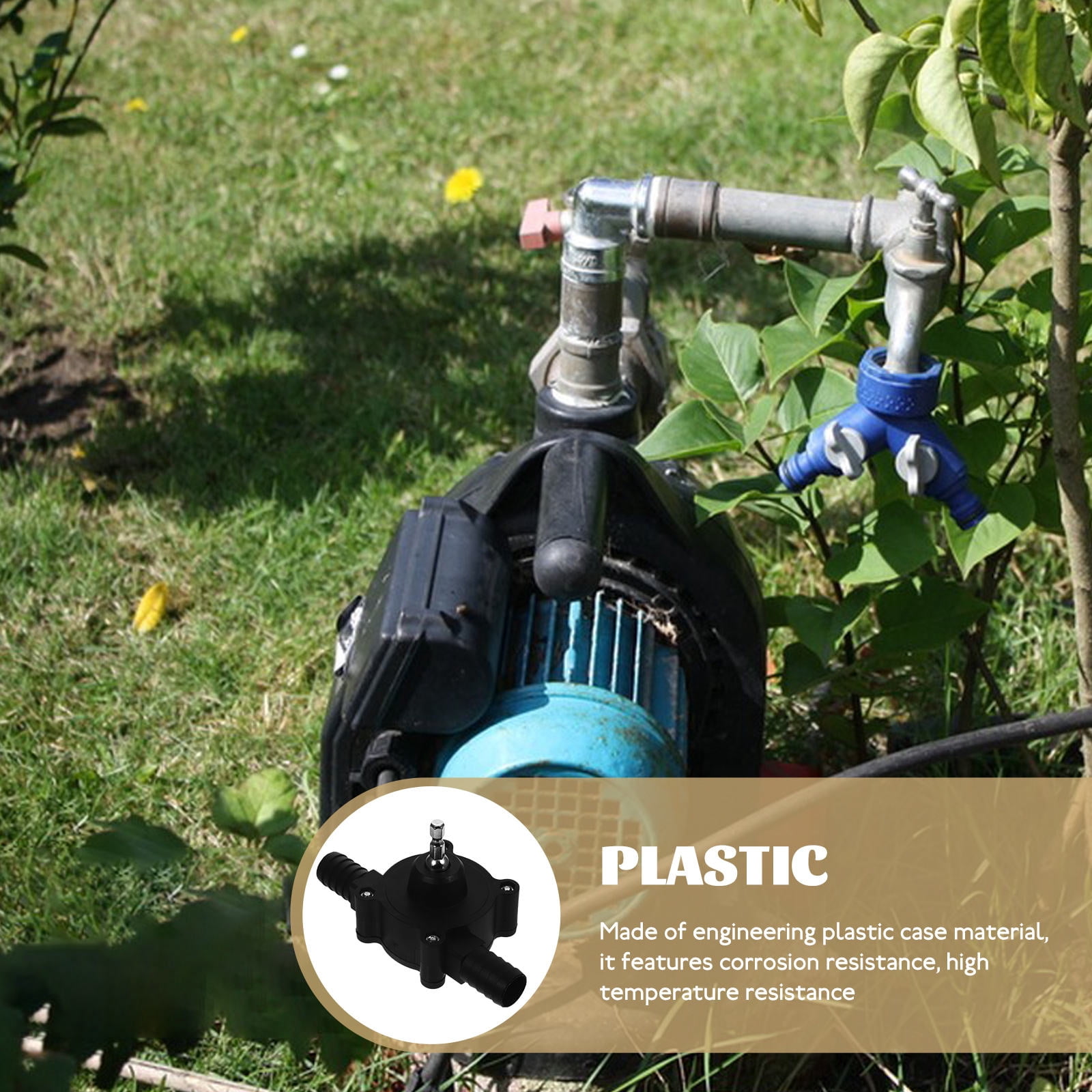 HONITANO Inline Water Pump 1Pc Pump for Home and Garden Use