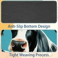 thumbnail image 4 of Cattle Printed Gaming Mousepad Desk Pad, Square 8.3x9.8 Inch Non-Slip Rubber Bottom Mouse Mat for Office and Gaming, 4 of 6