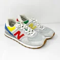 thumbnail image 2 of New Balance Mens 574 ML574ST Gray Casual Shoes Sneakers Size 5.5 D, 2 of 5