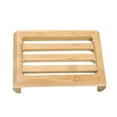 thumbnail image 3 of Wooden Soap Holder, Bamboo Soap Dish for Shower, Bathroom Soap Case with Drainage, Hand Craft Case Holders, Drain Box Bar Soap Holder Tray, 3 of 9