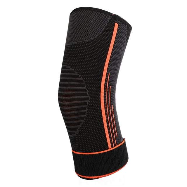 Genouillère, Manchon de Genou Doux Absorption des Chocs Orange pour Basketball m