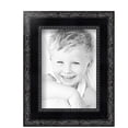 thumbnail image 2 of ArtToFrames 5x7 Inch Black Engraved Edges Picture Frame, This Black Wood Poster Frame is Great for Your Art or Photos, Comes with Regular Glass (4055), 2 of 8